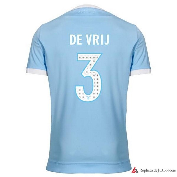 Camiseta Lazio Primera equipación DE Vrij 2017-2018